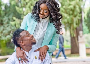 Ogenyi Onazi and Sandra Ogunsuyi