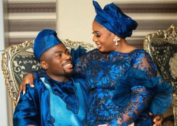 Moses Simon and his wife Ibukun