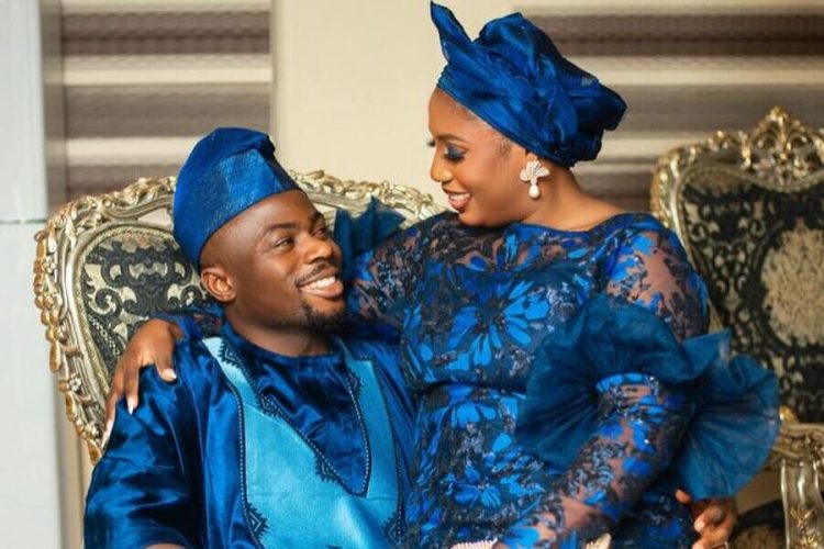 Moses Simon and his wife Ibukun